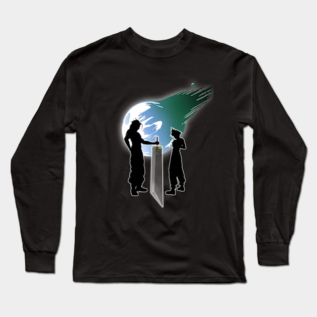 Sword Of Fantasy Long Sleeve T-Shirt by Poison90